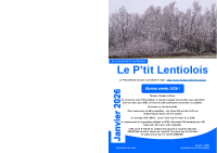 P’tit Lentiolois Janvier 2026