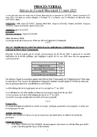 CONSEIL MUNICIPAL DU 17.03.2025