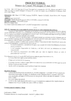 CONSEIL MUNICIPAL DU 19 05 25